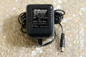 Maxon AC210 DC10V 200mA マクソン アダプター