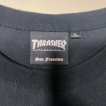 THRASHER　フレイムパターン　ビッグロゴプリント　ロンT　スラッシャーXL_画像6