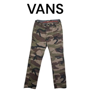 VANS Камуфляжные Брюки Логотип Нашивка Военные Фургоны Фургоны 30