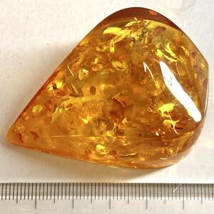 ［天然本琥珀25.1g］J 約125.5ct 57.5×43.8mmルース 裸石 宝石 ジュエリー コハク こはく amber jewelry 