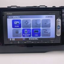 美品 HONDA純正ナビカーナビ Gathers VXM-155VSi タッチパネル正常ホンダギャザーズワンセグTV CD DVD AM FM ビデオBLUETOOTH機能最新地図_画像3