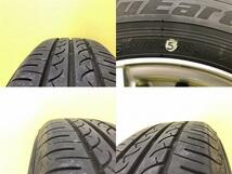 ★いわき★ 中古夏セット ホイール AQUA アクア 13インチ 5.0J+35 夏タイヤ ヨコハマ ブルーアース 155/80R13 平店_画像4