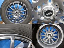 中古スタッドレス4本セット TEAD 15x6J+52 5H114.3 + ヨコハマ アイスガード iG60 195/65R15 ヴォクシー エスクァイア ステップワゴン_画像3