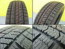 ノア ヴォクシー 新品 4本 冬タイヤ ブリヂストン VRX2 195/65R15 91Q + 中古 社外 アルミ APIS STERN アイシス スタッドレス 足利_画像10