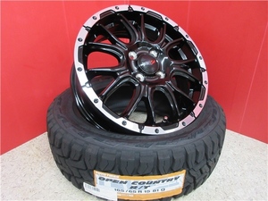 4本 ヴェネス VENES SUV M7 トーヨー オープンカントリーR/T 22年 165/65R15インチ LA900 タフト MA06 MA07系 ソリオ MB06 デリカD:2