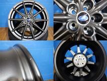 中古ホイール+新品タイヤ４本 スバル BRZ純正 18x7.5J+48 5H100 + ピレリ POWERGY 225/40R18 86 BRZ プリウス等_画像4