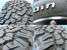 プラド ハイラックス オフロード 中古 タイヤ ホイール 4本 SET 265/65R18 BF T/A KO2 + XTREME-J XJ04 18インチ FJクルーザー 岡崎_画像7