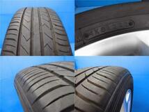 4本 中古 夏タイヤ ホイール付き トヨタ エスティマ純正 17インチ 7J+50 5H114.3 TOYO SD-7 215/55R17 2022年製 TOYOTA ミニバン_画像7