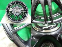 ルーミー タンク トール 中古アルミホイール ヴェルバ 5.5J +42 4H100 新品輸入夏タイヤ RS 175/55R15 77T 2023年製 下妻 4本_画像6