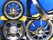 希少 WORK エモーション D9R 17インチ 7J +47 タイヤ 205/45R17 SET ノート epower MAZDA2 デミオ フリード アクア ヤリス ヴィッツ_画像4