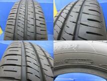 185/60R15 ダンロップ ENASAVE EC204 トピー インベルノ アルミホイール 5.5J-15 +42 4H100 ４本セット 中古＆新品 夏用 高萩 アクア NHP10_画像7