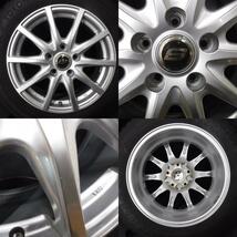 【中古】即決 送料無料 中古 スタッドレスYOKOHAMA IG50+ 205/60R16 92Q 中古ホイール ストレンジャー 1665+48 5H114.3 SIL 4本セット VOXY_画像2