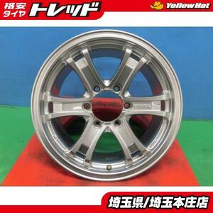 150系 ランクルプラド 中古 社外 weds ウェッズ KEELER キーラー 17インチ アルミホイール 7.5j 6H139.7 +25 4本セット