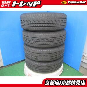 4本 2022年製 中古 夏 サマータイヤ ブリヂストン REGNO GRV2 195/65R15 91H プリウス ノア ヴォクシー セレナ ステップワゴンなどに