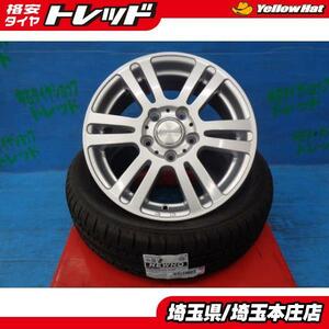 70系 80系 ノア ヴォクシー 中古 DIOS 15インチ ホイール 新品 ブリヂストン ニューノ 195/65R15 4本セット 夏タイヤ エスクァイア