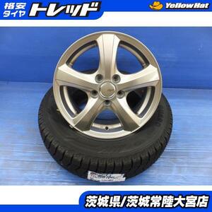 中古ホイール 新品スタッドレス セット 23年製 ヨコハマ アイスガード6 175/70R14 シビラNEXT 14インチ インプレッサ カリーナなど