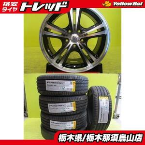 エリシオン オデッセイ 新品タイヤ 中古アルミ 215/60R17 ピレリ POWERGY 2022年製 レアマイスター カリスマ VS5 7.0J 17 5/114.3 +53