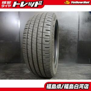 中古 夏 タイヤ 215/45R17 22年製 1本 ダンロップ エナセーブ EC204 国産 低燃費 サマー 単品 補修用 パンク用 スペア用 車検用 白河