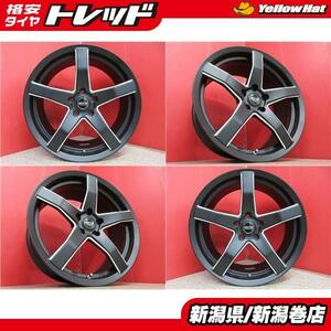 送料無料 4本 新品 展示品 BAHNSTECH V-05 19inch ホイール セット 8.5J +36 5H 114.3 30系 アルファード ヴェルファイア ハリアー 新潟