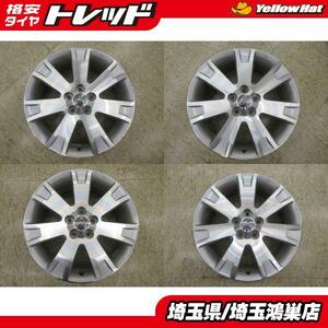 ミツビシ デリカD:5 純正 18x7J+38 5H-114.3 中古4本セット アウトランダーPHEV エクリプスクロス RVR 流用にも 鴻巣