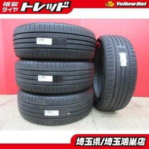 DL ENASAVE EC300+ 215/50R18 22年製造 中古4本セット ヤリスクロス CX-3 フォルクスワーゲン T-Roc 等に 鴻巣