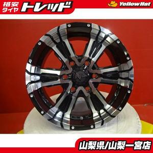 200系 ハイエース 新品 17インチ 4本セット 送料無料 NITROPOWER ナイトロパワー クロスクロウ 6.5J +38 5穴 PCD139.7 ホイール単品