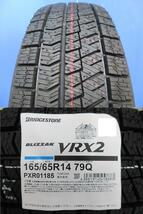 MID シュナイダーRX10-K 4.5 ブリヂストン BLIZZAK VRX2 22年 165/65R14インチ MA05系 ソリオ MR01系 ハスラー フレアクロスオーバー_画像2