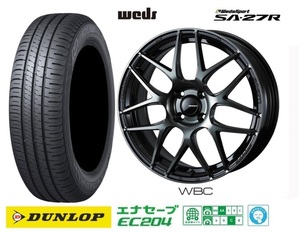 取寄せ品 ウェッズスポーツ SA-27R WBC ダンロップ EC204 2023年 165/55R15インチ タント ファンクロス ミライース ムーヴキャンバス