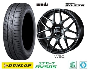 Weds Sport SA-27R SA27R 15インチ 15x5.0J 4/100 +45 WBC ウォースブラッククリアー