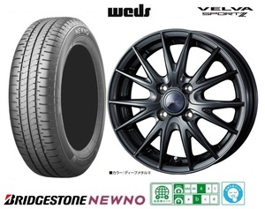 取寄せ品 WEDS スポルト2 ブリヂストン ニューノ 2023年製 155/65R14インチ JF系 N BOX スラッシュ JH系 N WGN N ONE ウェイク プレオ