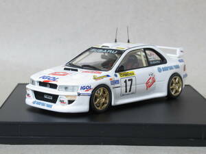 1/43 Subaru Impreza WRC #17 G.panitsi Monte Carlo Rally 1999