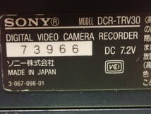 SONY ソニー DCR-TRV30 mini-DV デジタルビデオカメラレコーダー ハンディカム ナイトショット機_画像5