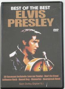 ☆音楽☆ＤＶＤ(セル版）☆少々難あり　エルビス・プレスリー『BEST OF THE BEST　ELVIS PRESLEY』