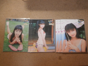 ##小倉優子## 2003年ヤングチャンピオン・プレミアムカード　3種7枚