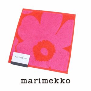 ◎マリメッコ Marimekko ミニタオル ウニッコ ピンク ハンカチ ハンドタオル PIENI UNIKKO