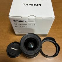 美品 タムロン 20-40mm F/2.8 Di Ⅲ VXD ソニー Eマウント_画像5