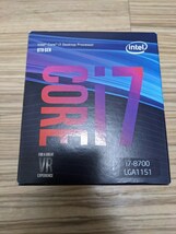 Intel CPU Core i7-8700 SR3QS 3.2Ghz 6コア 12スレッド 動作確認済_画像6