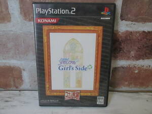 PS2 ときめきメモリアル Girl's Side コナミ 殿堂セレクション メタルユーキプロデュース 動作未確認