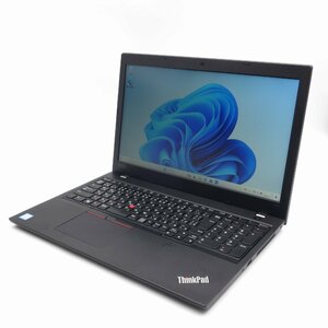 【中古品】ThinkPad L580　Lenovo　15インチノートパソコン　SSD 480GB　Windows11　管12469