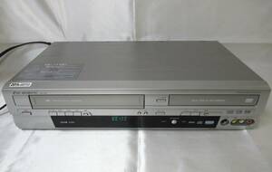 【VHS、DVD視聴確認済み、送料無料！】DXアンテナ　DVR-120V　ビデオ一体型DVDレコーダー　VHSビデオデッキ