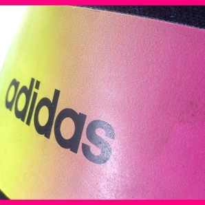 送料無料★アディダス・キャップ OSFX＝メンズL/LL程度 スナップバックで調整OK ブラック adidasグラデーションカラーロゴが素敵 帽子の画像4
