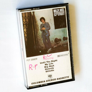 {US original the first version cassette tape }Billy Joel*52nd Street*bi Lee jo L * New York 52 number street 