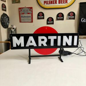 ＭＡＲＴＩＮＩ　マルティーニ電光看板ネオンサイン 非売品ディスプレイ洋酒