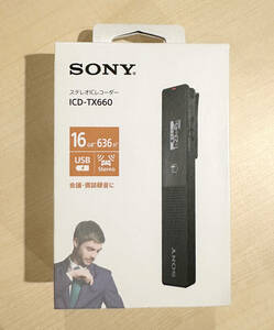 SONY / ICD-TX660 [ICレコーダー 16GB ブラック] 新品