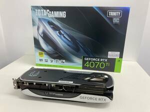 【送料無料】動作確認済み グラフィックボード ZOTAC製 GeForce RTX 4070 Ti 最落なし_312