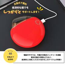 電動爪やすり　ホワイト　爪切り　安全　　削り　ネイル　充電式　介護　お得　高齢者_画像6