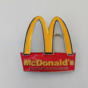 マクドナルド　ベルトバックル