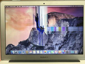 MacBook Air 2013　[Core i5 1.3Ghz/RAM:4GB/SSD:128GB/13インチ]　画面割れ