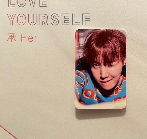 BTS ホビ ホソク J-HOPE LOVE YOURSELF 承 Her LP トレカ