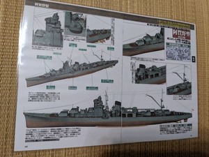 カラーイラスト　帝国海軍　軽巡洋艦　阿賀野